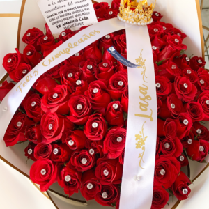 Ramo Glamour 120 Rosas